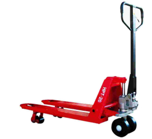 手動油壓拖板車HPT-WM-20, 貨叉尺寸: 1070Mm X 685Mm, 貨叉輪-雙輪(載重: 2000Kg)