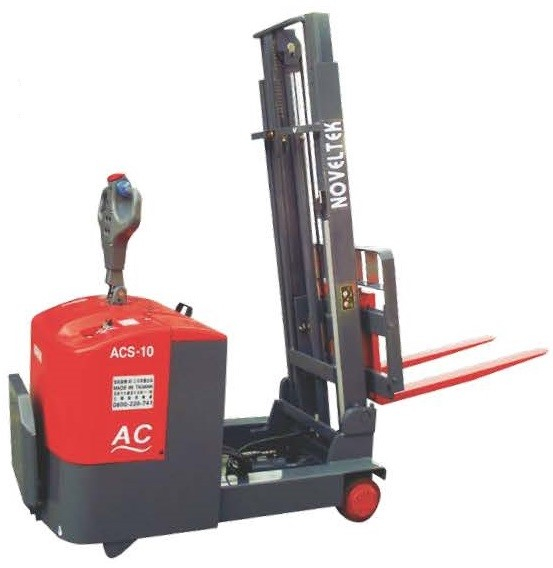 配重型电动堆高机 AC系列 ACS-10, 载重1000Kg(1吨), 扬高2500MM