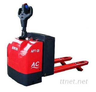電動拖板車/托盤車-工廠冷凍庫食品廠保養場皆可使用 AC系列 APT-20, 無站人踏板, 載重2000Kg(2噸)