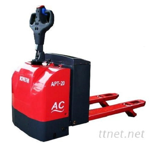 電動拖板車/托盤車-工廠冷凍庫食品廠保養場皆可使用 AC系列 APT-20, 無站人踏板, 載重2000Kg(2噸)
