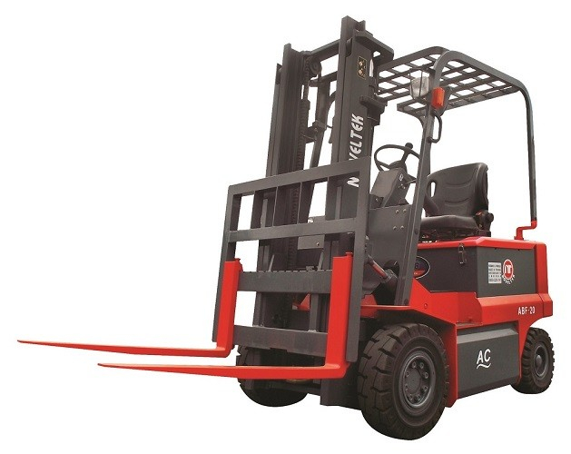 四輪座式電動堆高機/叉車-ABF-20,載重2000Kg(2噸),揚高3000mm (零利率3期價)
