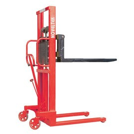 手動油壓堆高機-倉庫堆貨用(MPS-10/1500)，載重1000Kg,揚升高度1500mm