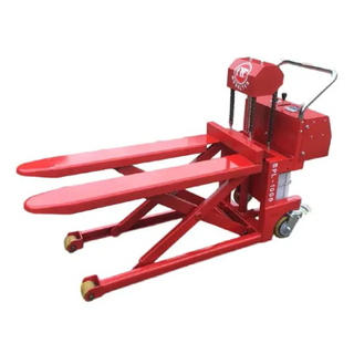 BPL-10 高扬程半电动油压升降拖板车