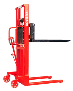 手動油壓堆高機-倉庫堆貨用(MPS-10/1500),載重1000Kg, 揚升高度1500Mm, 牙叉1500Mm