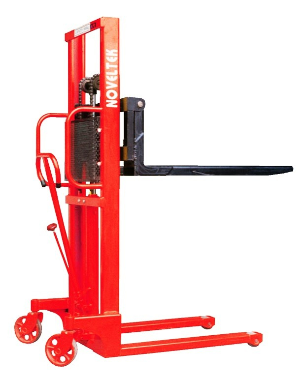 手動油壓堆高機-倉庫堆貨用(MPS-10/1500),載重1000Kg, 揚升高度1500Mm, 牙叉1500Mm